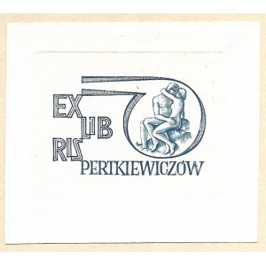 JÓŹWIAK Teofil (1926-1996) - Ex libris Pertkiewiczów.