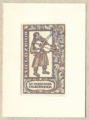 JÓŹWIAK Teofil (1926-1996) - The book collection of Dr. Tadeusz Olejnik.