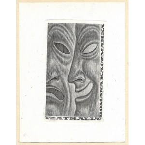 JÓŹWIAK Teofil (1926-1996) - Theatricals of Roman Kaczmarek.