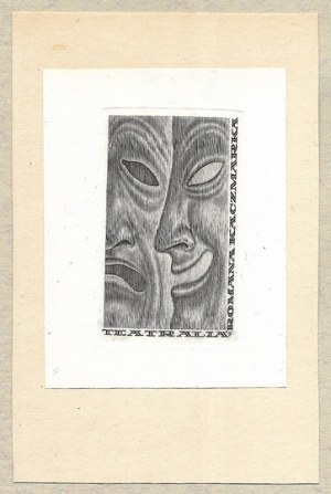JÓŹWIAK Teofil (1926-1996) - Theatricals of Roman Kaczmarek.