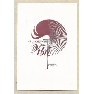 KALCZYŃSKA Alina (ur. 1936) - Libri Teresy Kalczyńskiej.
