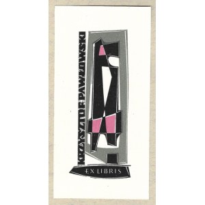 KRZYWKA Ryszard (1925-2009) - Ex libris Krzysztof Pawłowski.