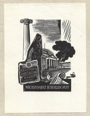 LUCKIEWICZ Stanislaw (1900-1989) - Bibliotheca Varsaviana 1944-1959 Włodzimierz Egiersdorff.