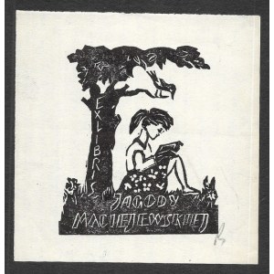 RACZAK Klemens (1911-2008) - Exlibris Jagody Maciejewskiej.