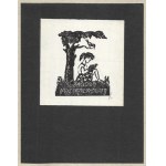 RACZAK Klemens (1911-2008) - Exlibris Jagody Maciejewskiej.