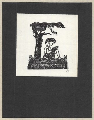 RACZAK Klemens (1911-2008) - Exlibris of Jagoda Maciejewska.