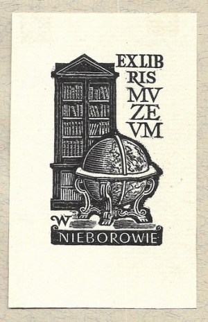 SOPOĆKO Konstanty Maria (1903-1992) - Ex libris Mvzevm in Nieborów.