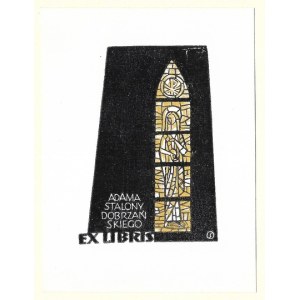 STAŃDA Jan (1912-1987) - Ex libris Adama Stalony Dobrzańskiego.