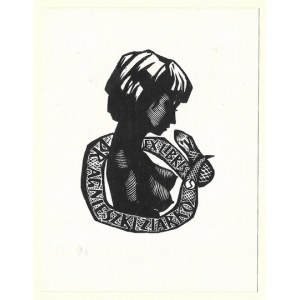 STAŃDA Jan (1912-1987) - Ex libris dr Agnieszki Ziarko.