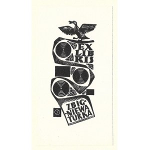 STAŃDA Jan (1912-1987) - Ex libris Zbigniewa Turka.