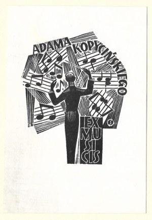 STAÑDA Jan (1912-1987) - Ex musicis by Adam Kopycinski.