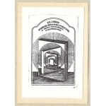STRZAŁKOWSKI Zbigniew (1932-2017) - Ex libris Miejskiej Biblioteku Publicznej im. Jerzego Szaniawskiego w Zduńskiej Woli...
