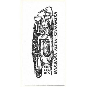 SZELES Andrzej (1936-2010) - Ex libris Barbara Klein-Szymańska.
