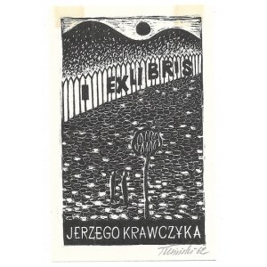 TUSIŃSKI Janusz (1918-1998) - Ex libris Jerzego Krawczyka.