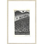 TUSIŃSKI Janusz (1918-1998) - Ex libris Jerzego Krawczyka.