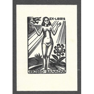 WISZNIEWSKI Kazimierz (1894-1960) - Ex-libris Jerzego Banacha.