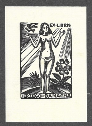 WISZNIEWSKI Kazimierz (1894-1960) - Ex-libris Jerzego Banacha.