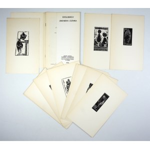 JÓŹWIK Zbigniew - Ekslibrisy ... Przedmowa Waldemara Michalskiego. Lublin 1970. Lubelski Oddz....