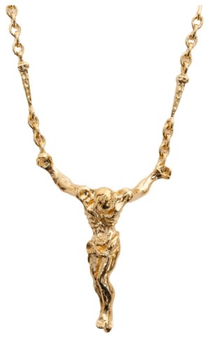Pendant and bracelet, Salvador Dali, Christ of St. John.