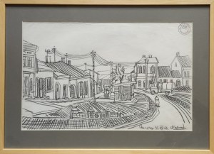 Edward Dwurnik, Chęciny, 1965.