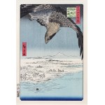 Utagawa Hiroshige (1797 - 1858), Zima na bagnach Jūmantsubo, z serii: „Sto słynnych widoków Edo”, wyd. Adachi, Tokio/Japonia, okres Showa po 1960 r.
