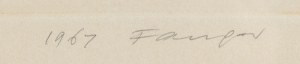 Wojciech Fangor (1922 Warsaw - 2015 Warsaw), Untitled, 1967