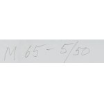 Wojciech Fangor (1922 Warszawa - 2015 Warszawa), M 65, 1968/2001