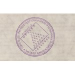 Roman Opałka (1931 Abbeville, Francja - 2011 Rzym), Czołg polski przy Bramie Brandenburskiej z cyklu XX-lecie Zwycięstwa (astralografia) , 1965