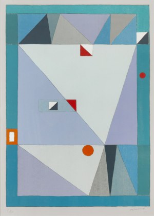 Jerzy Nowosielski (1923 Kraków - 2011 Kraków), Abstraction, 1997