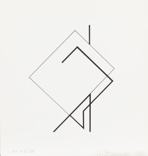 Henryk Stażewski (1894 Warsaw - 1988 Warsaw), Triptych - 3 pieces, 1984