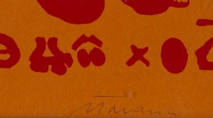 Jan Tarasin (1926 Kalisz - 2009 Warsaw), Untitled, 1990s.