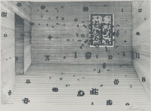 Jan Tarasin (1926 Kalisz - 2009 Warsaw), Untitled, 1990s.