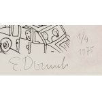 Edward Dwurnik (1943 Radzymin - 2018 Warszawa), Trasa W-Z, 1975