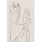 Tadeusz Kulisiewicz (1899 Kalisz - 1988 Warszawa), Mother with a Child, 1974
