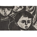 Maria Hiszpańska-Neumann (1917 Warszawa - 1980 Warszawa), Pogrzeb gawrona, 1957
