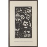 Maria Hiszpańska-Neumann (1917 Warszawa - 1980 Warszawa), Pogrzeb gawrona, 1957