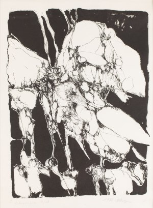 Barbara Zbrożyna (1923 Lublin - 1995 Warsaw), Untitled, 1980