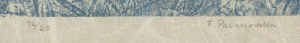 Felicja Pacanowska (1907 Łódź - 2002 Rome), Untitled, second half of 20th century.
