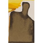 Halina Chrostowska (1929 Warszawa - 1990 Warszawa), Figura złota II, 1977