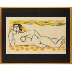 Monika Piwowarska (1914 Orenburg, Rosja - 2006 Warszawa), Akt, 1959