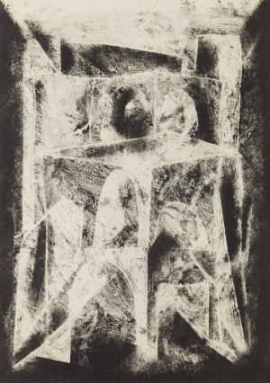 Halina Wrzeszczynska (1929 Krotoszyn - 2018 Wroclaw), Untitled, 1960s.