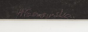 Halina Wrzeszczynska (1929 Krotoszyn - 2018 Wroclaw), Untitled, 1960s.
