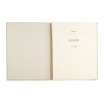 Pinchas Burstein \ Maryan (1927 Nowy Sącz - 1977 Nowy Jork), Golem folio z 15 litografiami, 1955