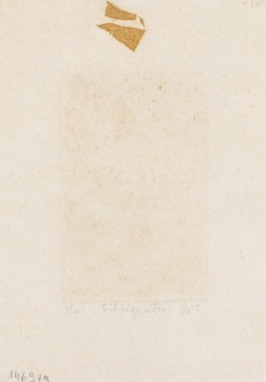 Stasys Eidrigevicius (b. 1949, Medinishki, Lithuania), Exlibris, 1976