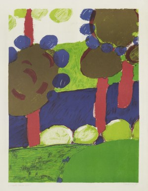 Tadeusz Dominik (1928 Szymanów - 2014 Warsaw), Untitled, 1991