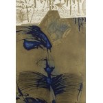 Ewa Walawska (ur. 1943, Warszawa), Błękitna maska I, 1989