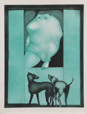 Janusz Przybylski (1937 Poznań - 1998 Warsaw), Untitled, 1969
