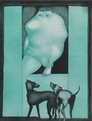 Janusz Przybylski (1937 Poznań - 1998 Warsaw), Untitled, 1969