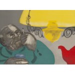 Jan Lenica (1928 Poznań - 2001 Berlin), Szwedzka zapałka, 1954