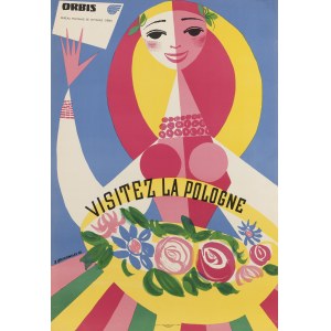 Jerzy Srokowski (1910 Warszawa - 1975 Warszawa), Visitez la Pologne, 1956